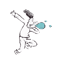 Sleepy Bubble Sticker