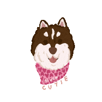Dog Sticker by Ann of Facedit