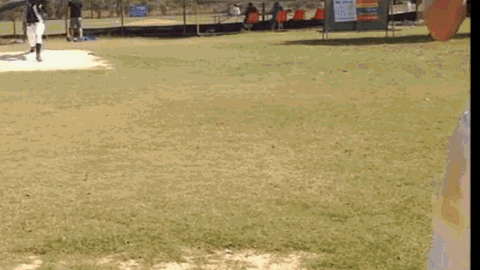 baseball hitting GIF by LASER STRAP by Exoprecise ℗ ™