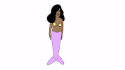 mermaid jayme lemperle GIF by stalebagel