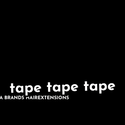 vevabrands tape hairextensions tapes veva GIF
