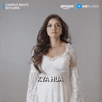 Kyahua Confusedreaction GIF by Amazon MX Player