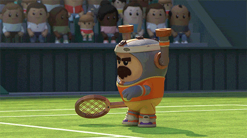 gojetters giphyupload sports tennis annoyed GIF