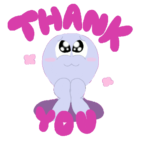 Thanks Thank You Sticker