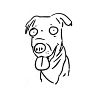 Tired Dog GIF by butpoorlydrawn