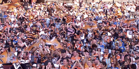 crowd GIF by Wests Tigers