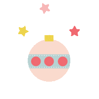 Bauble Shop Small Sticker by And So To Shop