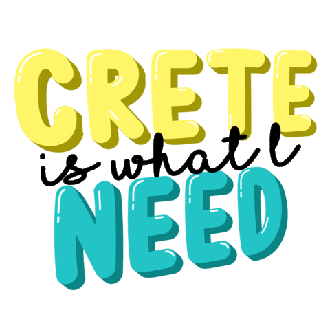 Kreta Sticker by heycrete