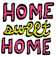 Love This Home Sweet Home Sticker