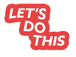 Lets Do This Sticker by Hotwire
