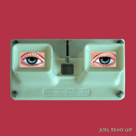 Eyes Stereoscope GIF by joelremygif