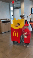 McDonald's Costume Bags 9-Year-Old Free Fries for a Year