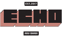 theechomachine echo echoabudhabi echocafe Sticker