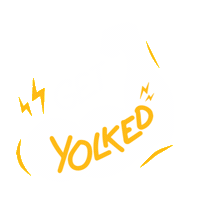 Yolkedstrong Sticker by YOLKED