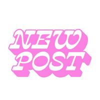New Post Sticker