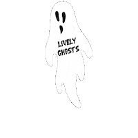 Halloween Ghost Sticker by Lively Ghosts