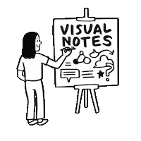 inkfactorystudio visual notes ink factory studio ink factory visual note taking Sticker