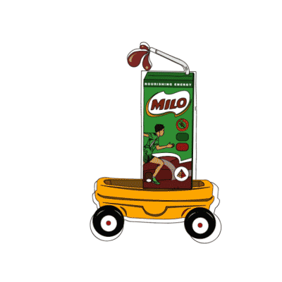 Good Morning Milo Sticker by MILO_Singapore