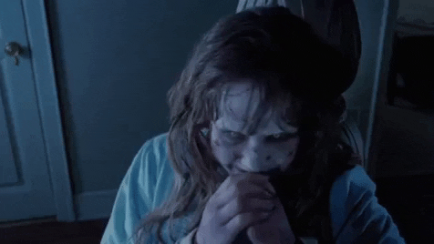 The Exorcist Laugh GIF by filmeditor