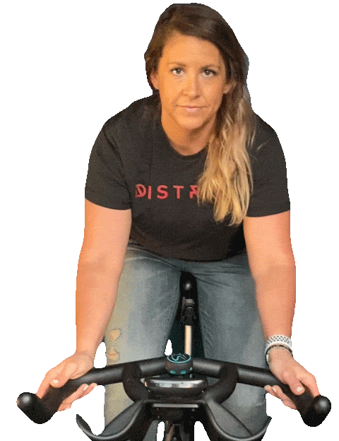 districtnhv giphyupload look here spin class spin to win Sticker