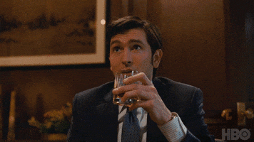 Nicholas Braun Drinking GIF by SuccessionHBO