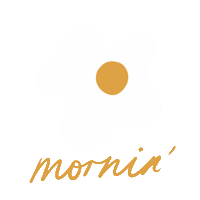 Good Morning Sticker