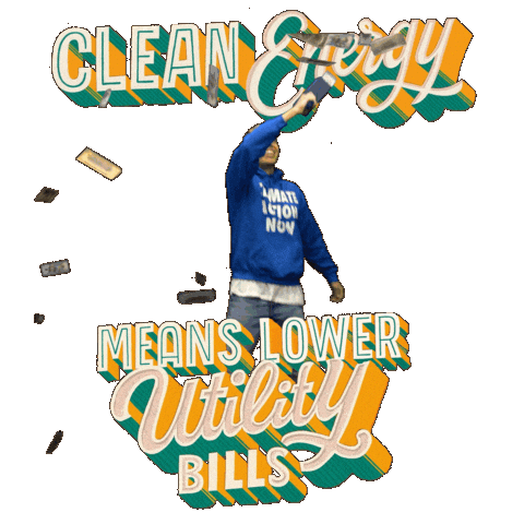 Renewable Energy Power Sticker by INTO ACTION