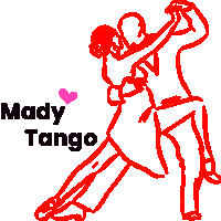 Tango Milonga Sticker by Mady