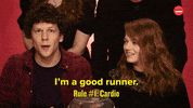 Emma Stone Runner GIF by BuzzFeed