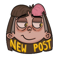 _ecale_ new post artist light Sticker