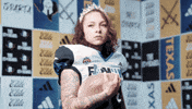 Womens Football Smile GIF by Women's National Football Conference
