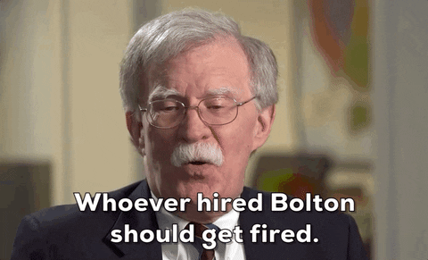 John Bolton GIF by GIPHY News