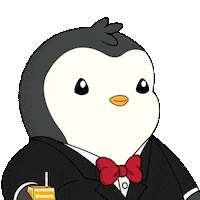 Party Cheers Sticker by Pudgy Penguins