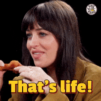Dakota Johnson Hot Ones GIF by First We Feast