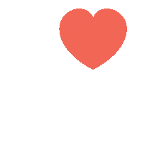 Heart Love Sticker by Crown Hill Village