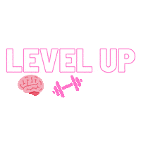 Level Up Game Sticker by giorgia.bw