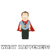 Whats Going On Sticker by South Park