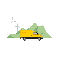 Sustainability Sticker by DHL