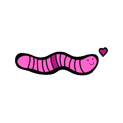 elizabethwhibley giphyupload vegan worm bug Sticker