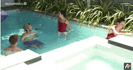 Twinmyheart Twins Veronicamerrell Vanessamerrell Merrelltwins Splash Pool GIF by AwesomenessTV