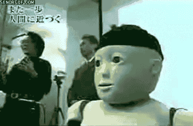 robots fail GIF by Cheezburger