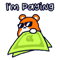 Sticker Pay Up Sticker