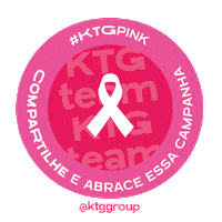Outubro Rosa Cancer De Mama Sticker by KTG Group