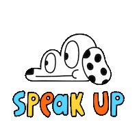 Speak Stand Up Sticker by Women Will