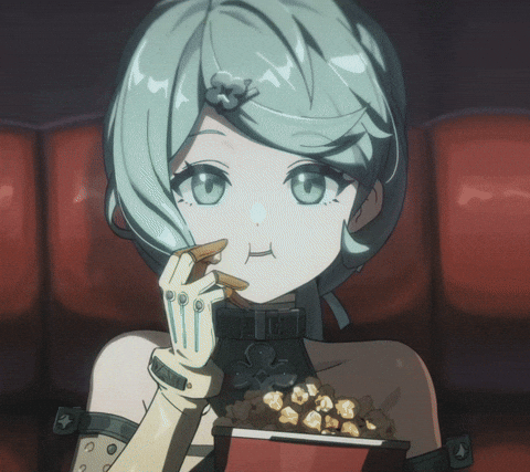 Zzz Popcorn GIF