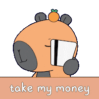 Credit Card Money Sticker by CAPY-ERA