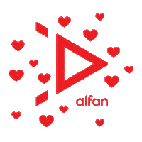 youtube love Sticker by Alfan