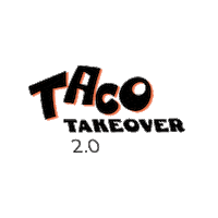 Thecourtyard Tacotakeover Sticker by The Courtyard Community