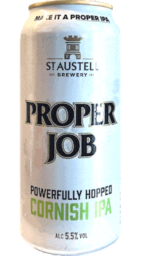 Proper Job Ipa Sticker by St Austell Brewery