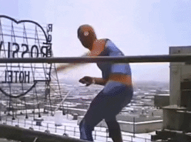 Exit Strategy Spiderman GIF